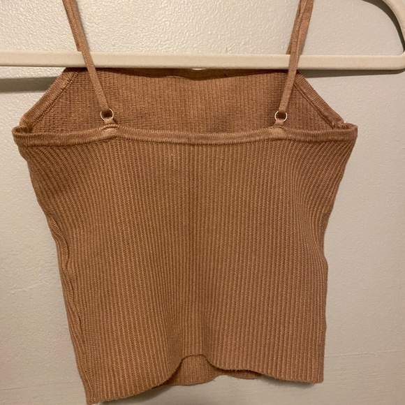 Abercrombie & Fitch tan/brown cami - Picture 2 of 3